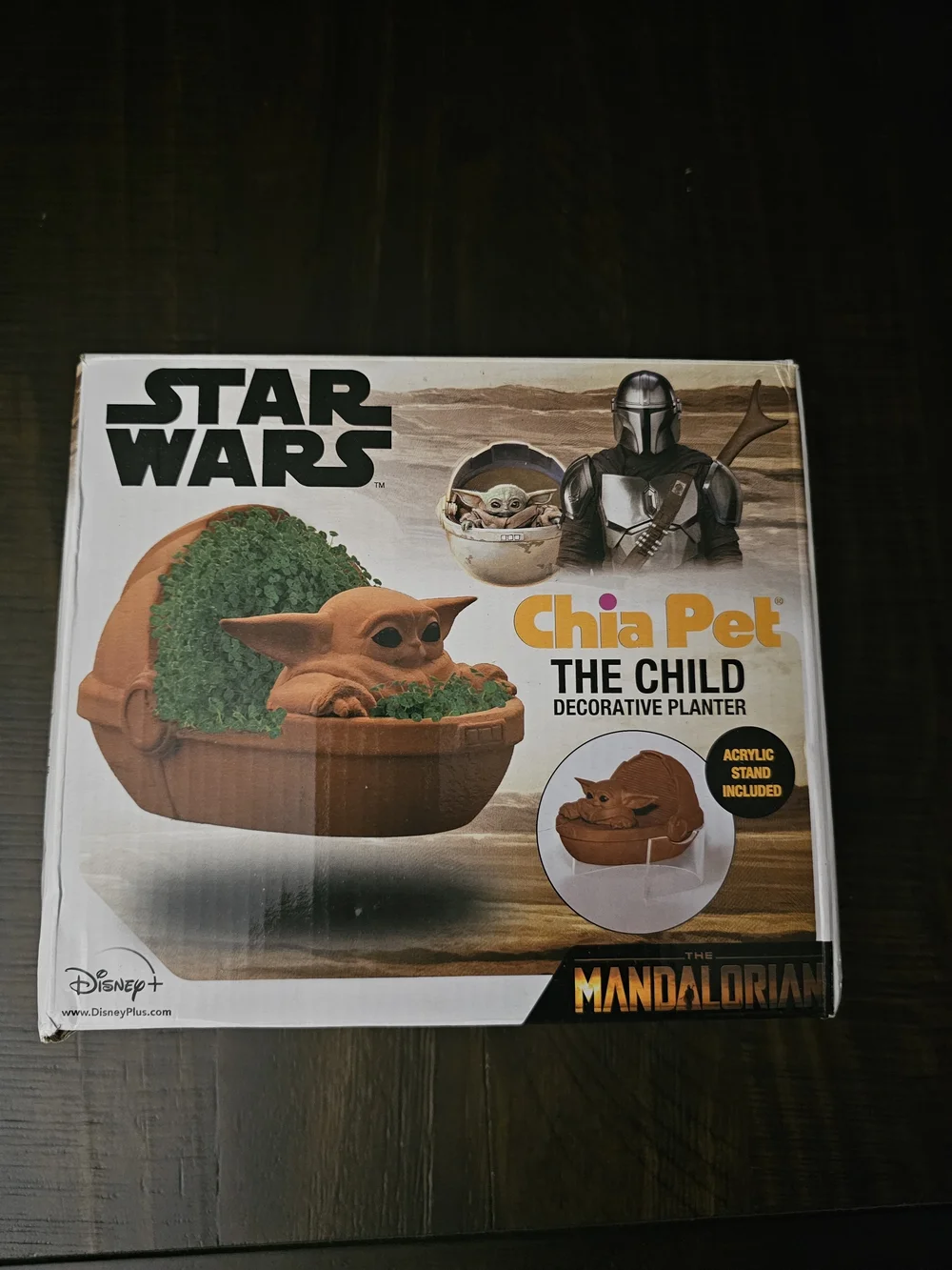 Star Wars Chia Pet The Child Decorative Planter - Brown & Green